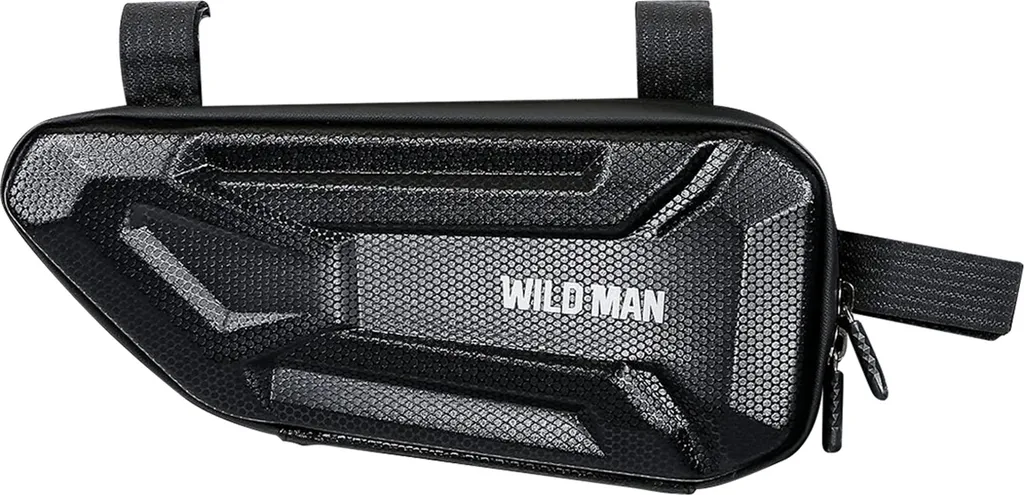 Wildman XT4 Borsa Bici Design 1,5L Nera | Impermeabile e Rigida