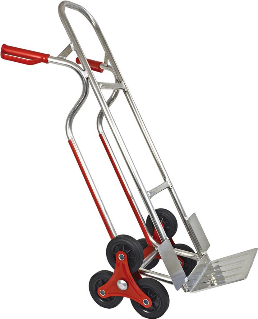 Trestles S04HS Alu Treppen Sackkarre Vollgummireifen 200kg Produktbild 4