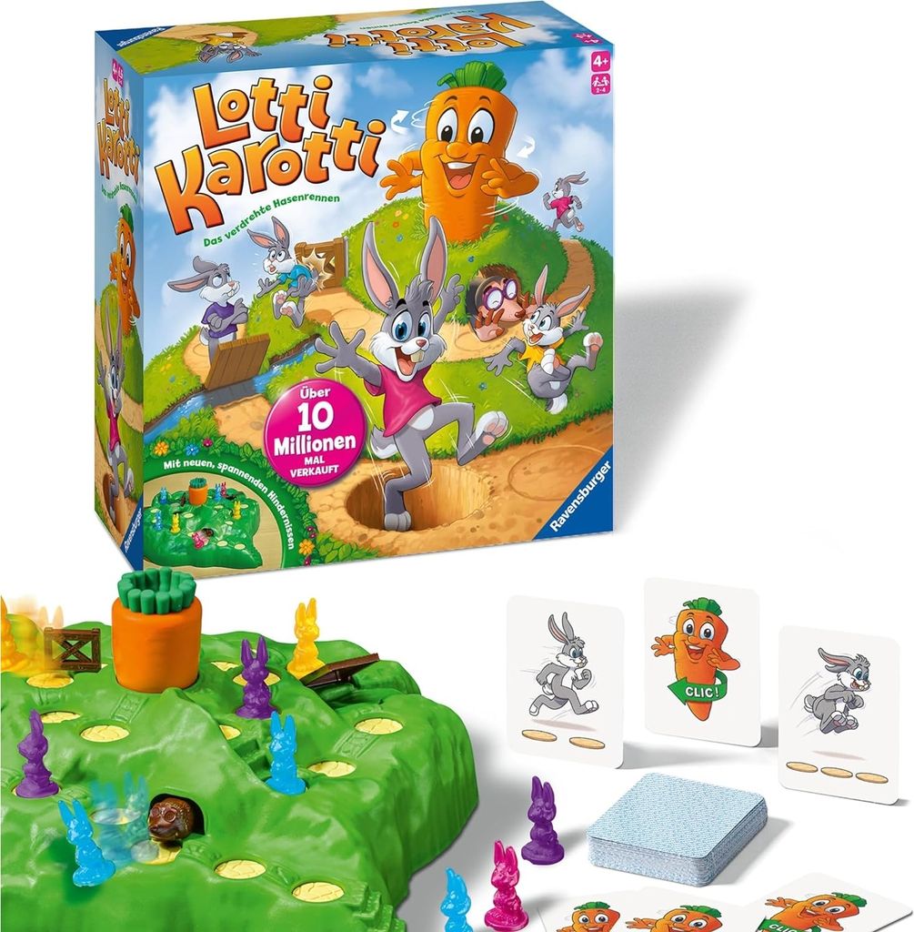 Ravensburger Kinderspiele 22343 - Lotti Karotti - Závodná Obrázok produktu 6