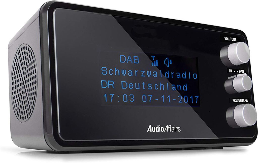 AudioAffairs Uhrenradio DAB+ | Mini