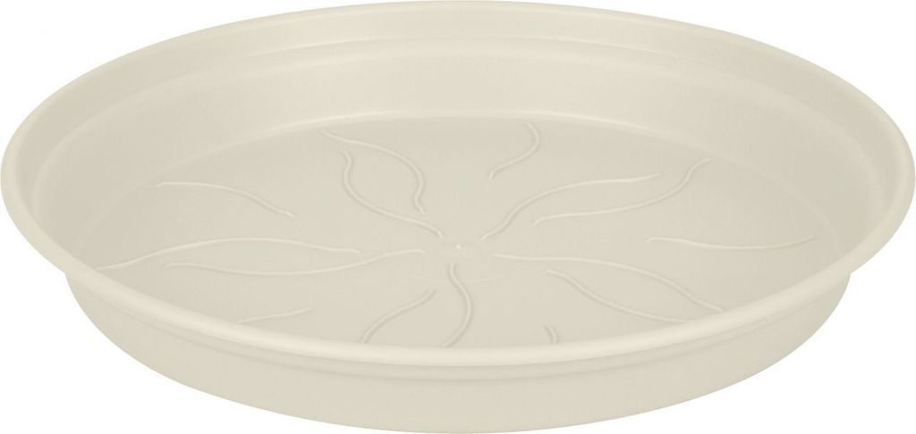 Elho Untersetzer green basics weiß Ø 29 cm Produktbild 