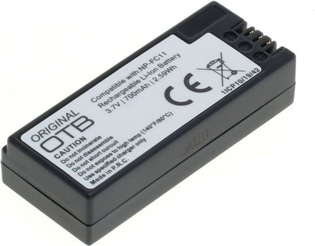 Akumulator OTB kompatybilny z Sony NP-FC11 Li-Ion Zdjęcie produktu 
