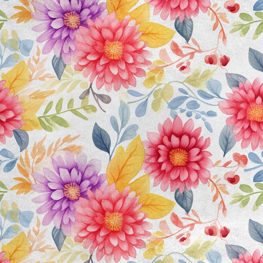 Royal Samt Stoff Polyester Zum Nähen - Motiv Blumen - RDX2825