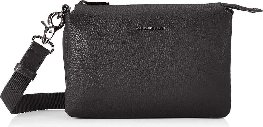 Mandarina Duck Umhängetasche Mellow Leather Schwarz onesize