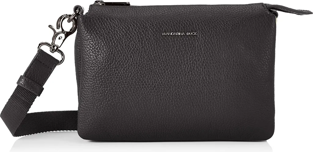 Sac bandoulière en cuir grainé souple Mandarina Duck FZT82