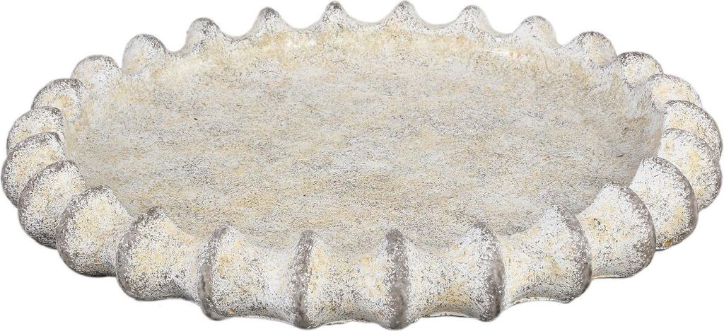PTMD – Cheyene-Schuppe – Beige – 40 x 40 x 5 cm