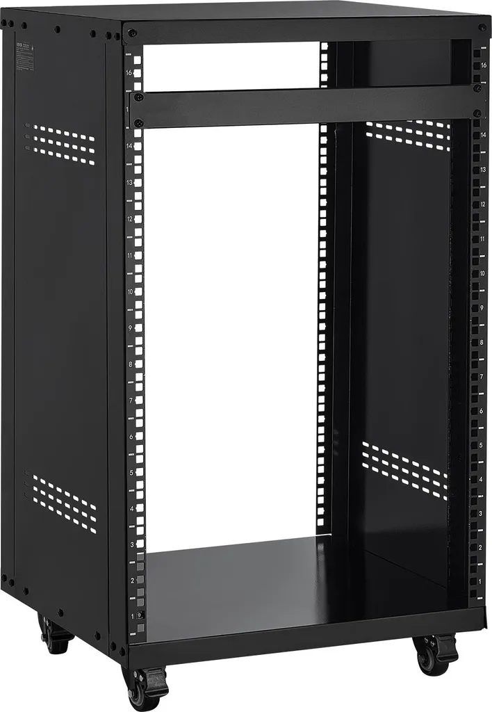 Rack per Studio di Registrazione 16U VEVOR - Carrello AV 19 Pollici