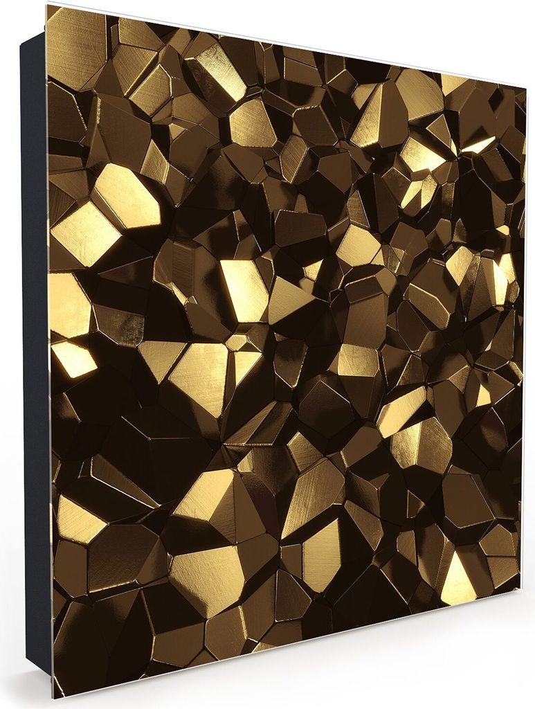 Nachbildung-Schlüsselkasten, Magnetpinnwand und Memoboard mit Glasfront Motiv 3D Computer Hihtergrund