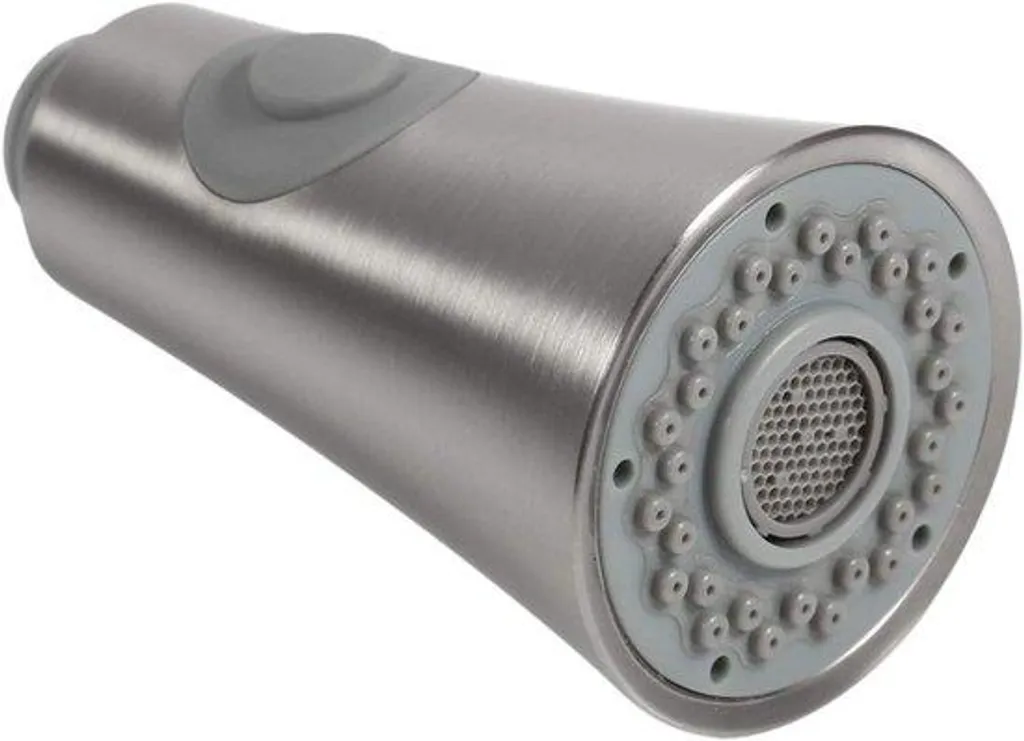 Pommeau de douche extractible inox pour mitigeur cuisine et vasque