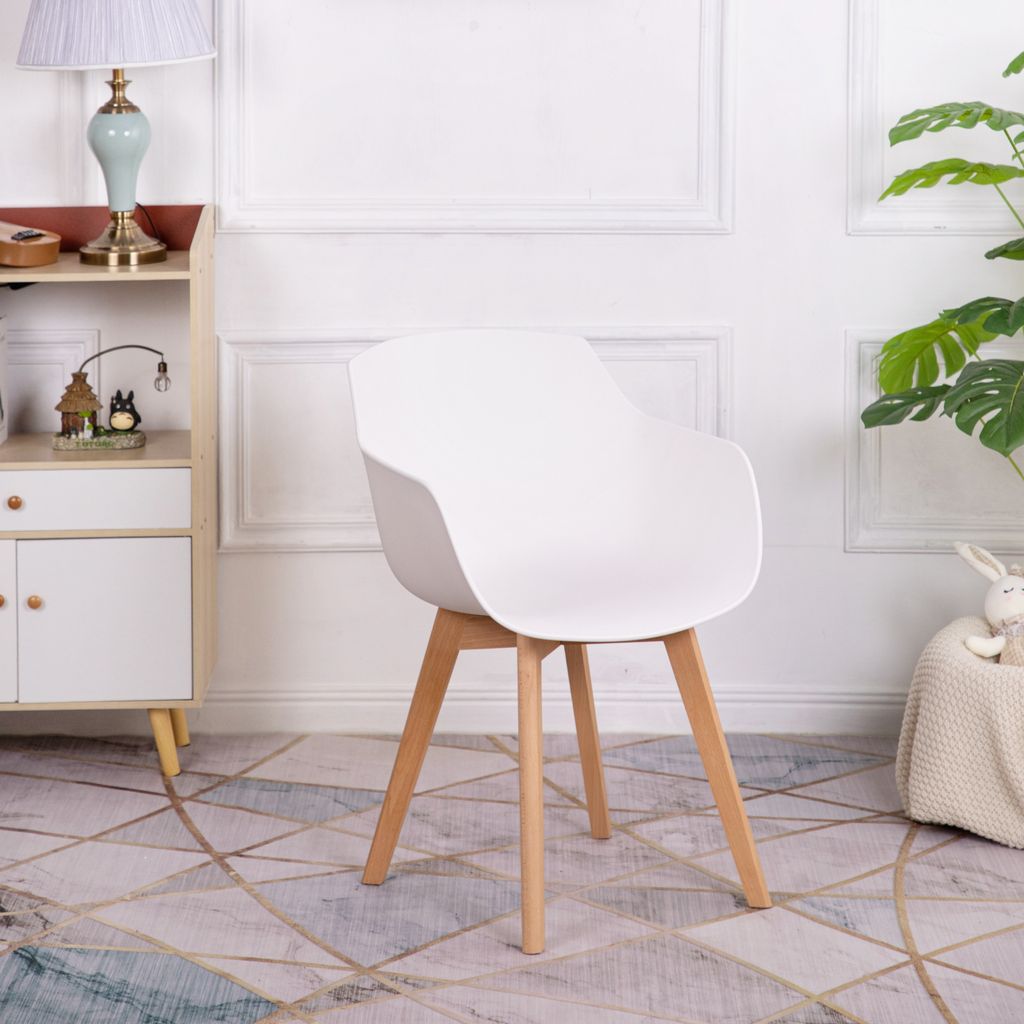 HJ_WeDoo 4er Skandinavisch Wohnzimmerstuhl Modern Produktbild 2