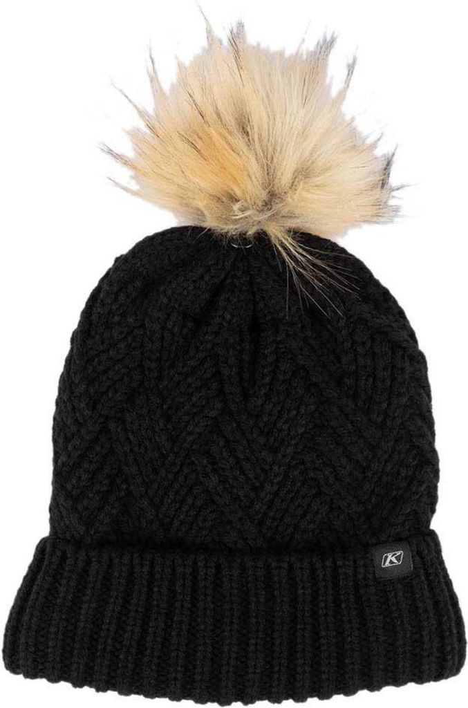Klim Chevron Pom Mütze Schwarz Mann Schwarz One Size