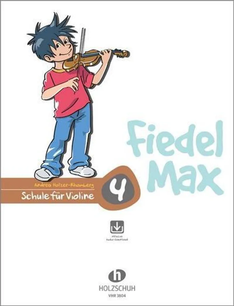 Méthode Violon Fiedel-Max 4 avec Accompagnement CD et Partitions Illustrées