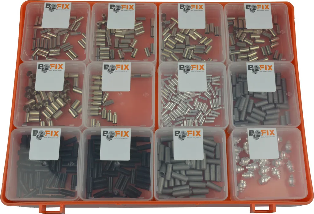 Risparmia con Bofix 242900: Box 12 Tappi Cavi Bici a Prezzo Outlet