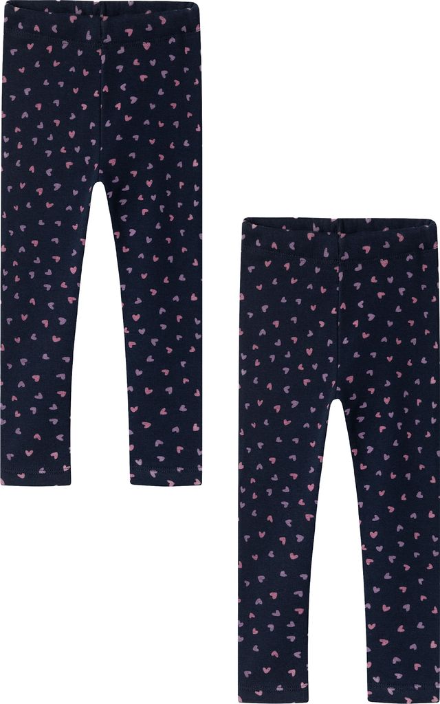 NAME IT Hose 2er-Set Regular Fit Elastisch Allover-Print Größe: 98