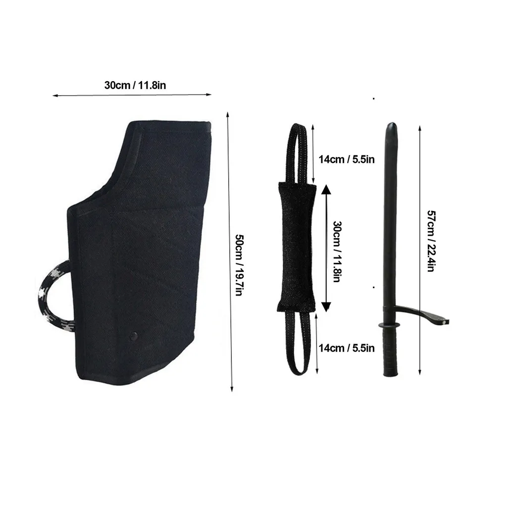 Set Morso Cane Antistrappo con Manica e Bastone - K9 Training - 5