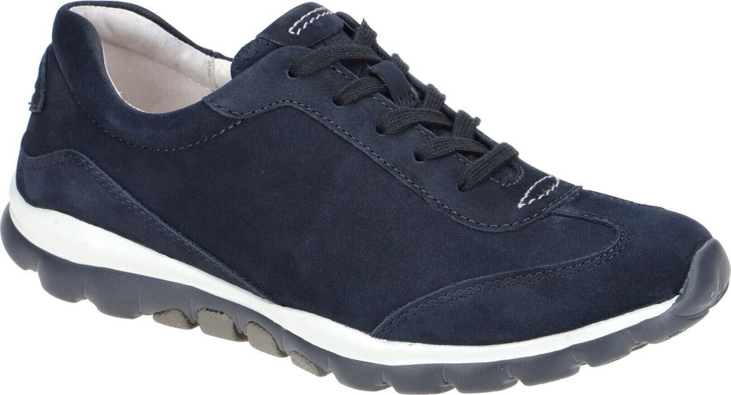 Gabor Comfort bequeme Schnürer blau in Gr. 43