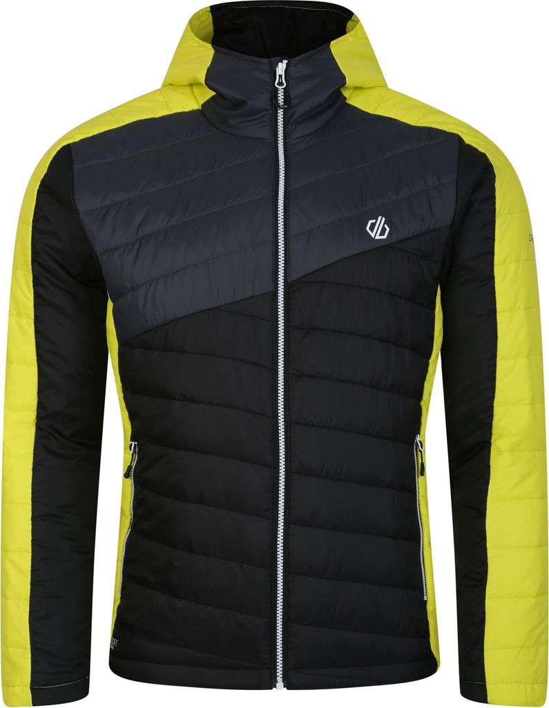 Dare 2B - "Touring" Steppjacke für Herren RG10287 (XXS) (Neon-Grün/Dunkler Sturm)