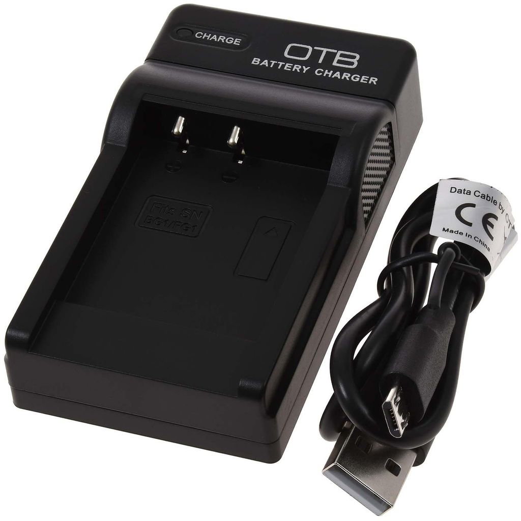Ladegerät, Ladestation DC-K passend für Akku Sony NP-BG1 / Produktbild 