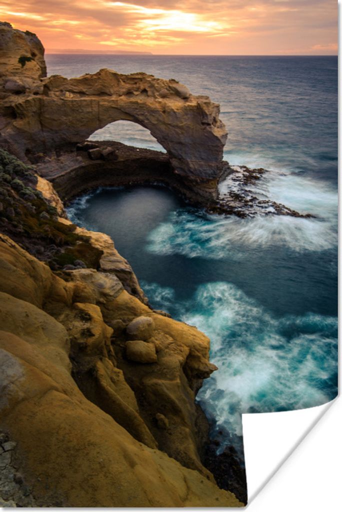 MuchoWow Poster Great Ocean Road Australien 20x30 cm - Papierdruck