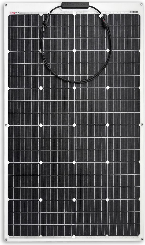 enjoy solar Solarpanel ETFE Marine Semiflexibles Solarmodul 150W 12V, 166mm Perc-Zellen, 0% MwSt.