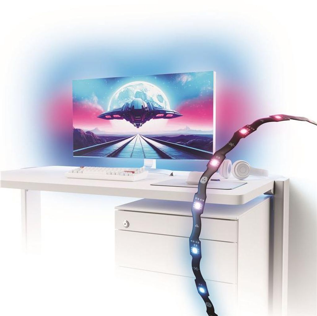 Nanoleaf 4D PC Screen Mirror Lightstrip, 2.5M, USB Obrázek produktu 