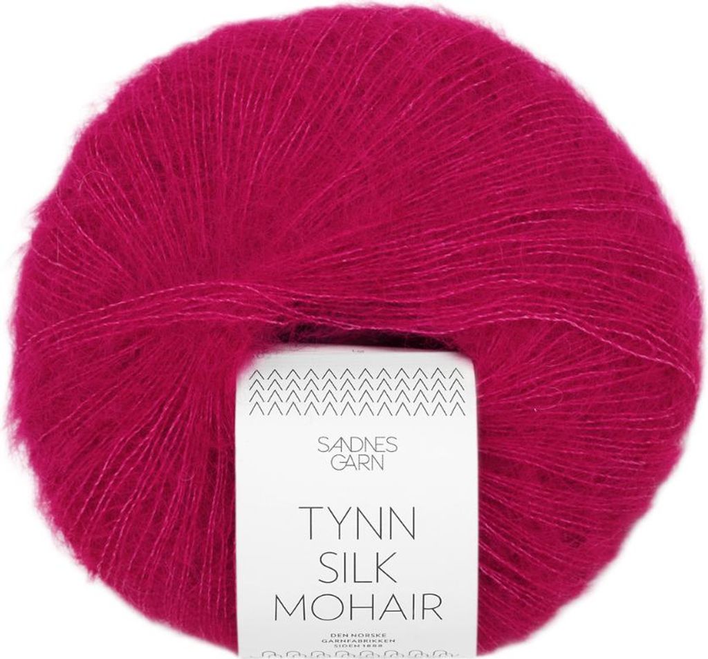 Sandnes Tynn Silk Mohair 25g 4600 jazzy pink