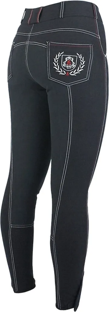 Culotte équitation femme pour le froid Roxana Arctic noir taille 36