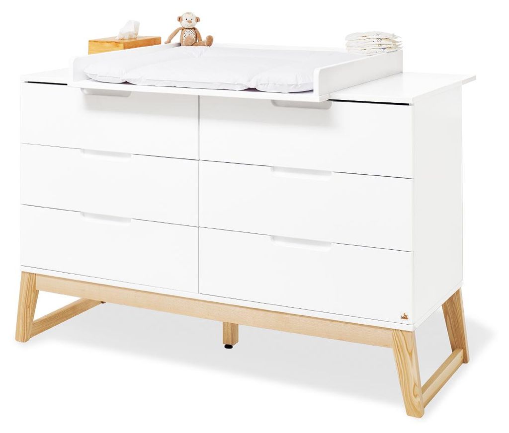 Pinolino Wickelkommode 'Bridge' extrabreit Edelmatt: MDF Produktbild 