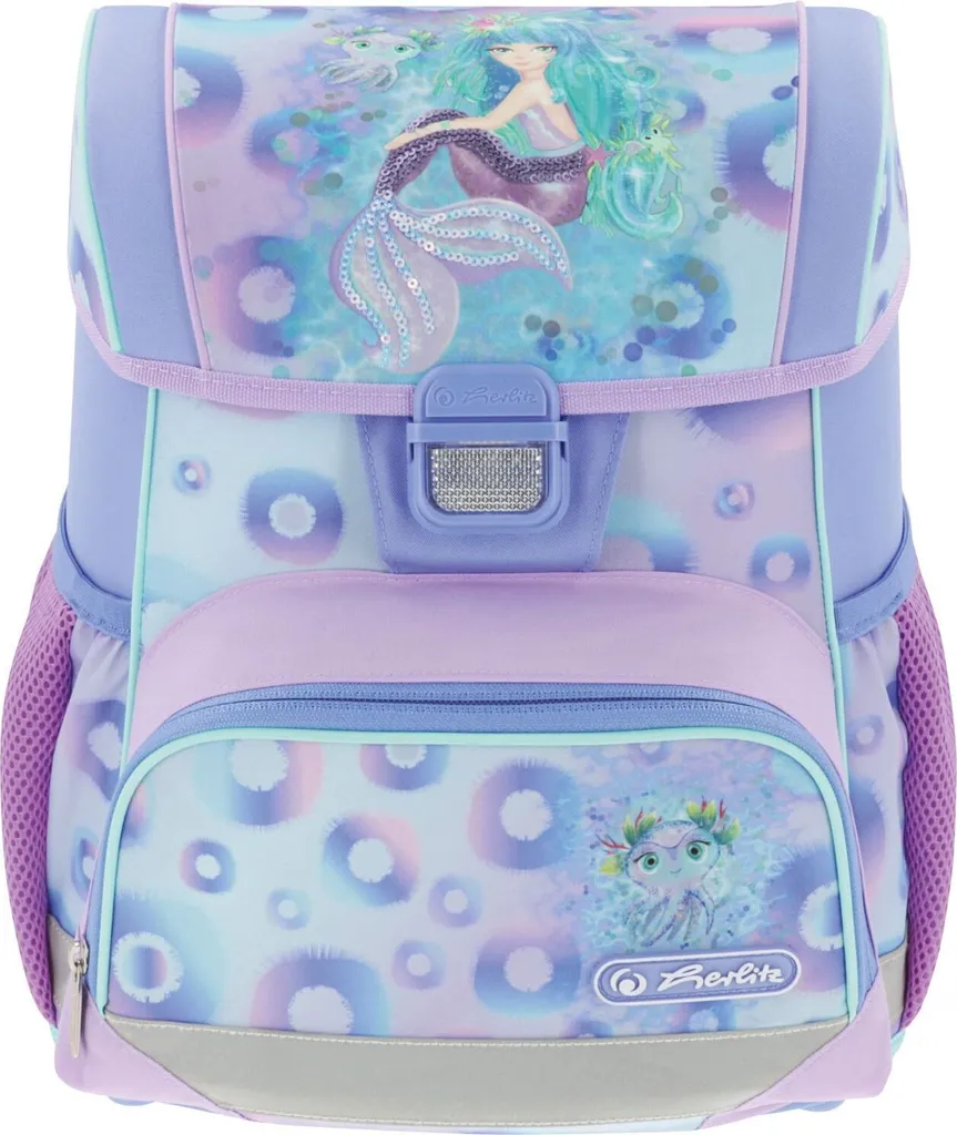 Cartable léger Herlitz Loop Plus Mermaid pour éviter le mal de dos