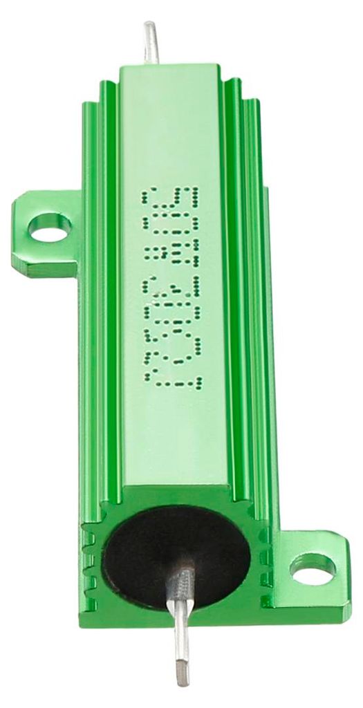 2pcs 50W 30 Ohm Aluminiumgeh?use Chassishalterung Leistungswiderstand Grš¹n