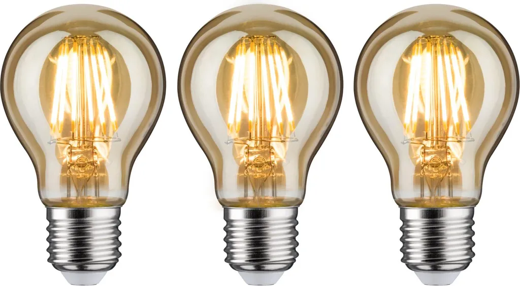 Remplacez vos Ampoules Classiques par le Pack 3 LED Vintage Paulmann E27