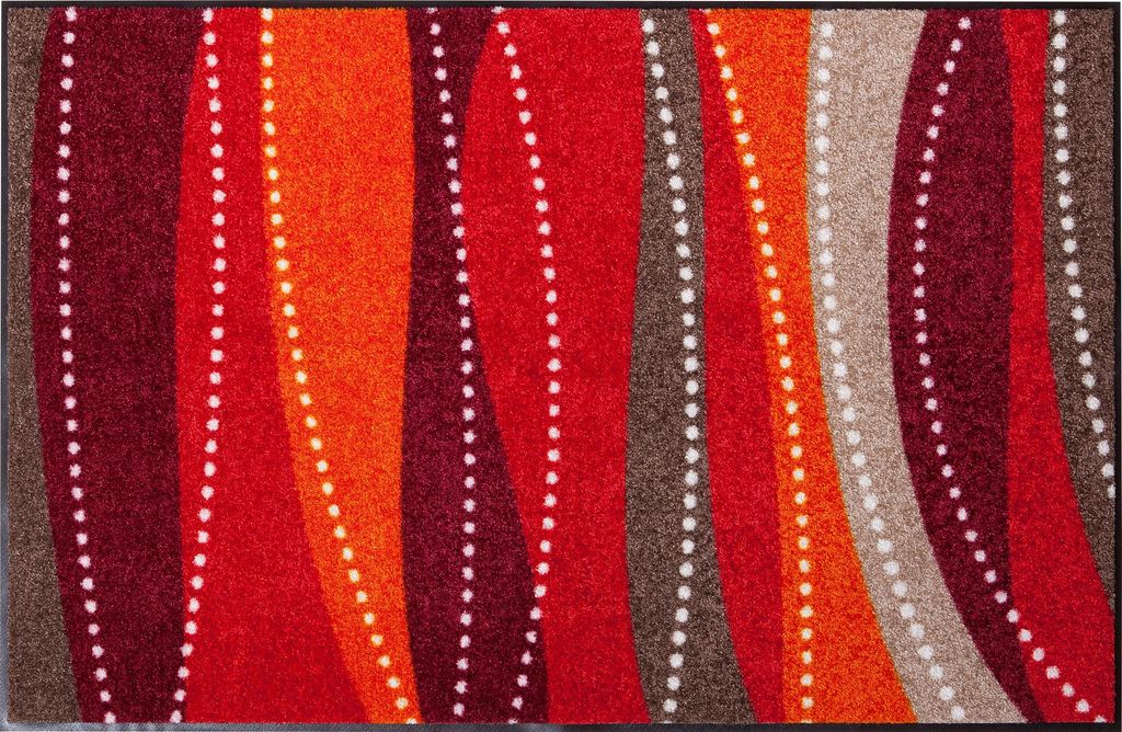 Erwin Müller Fußmatte Saarburg" rot 75x120 cm"