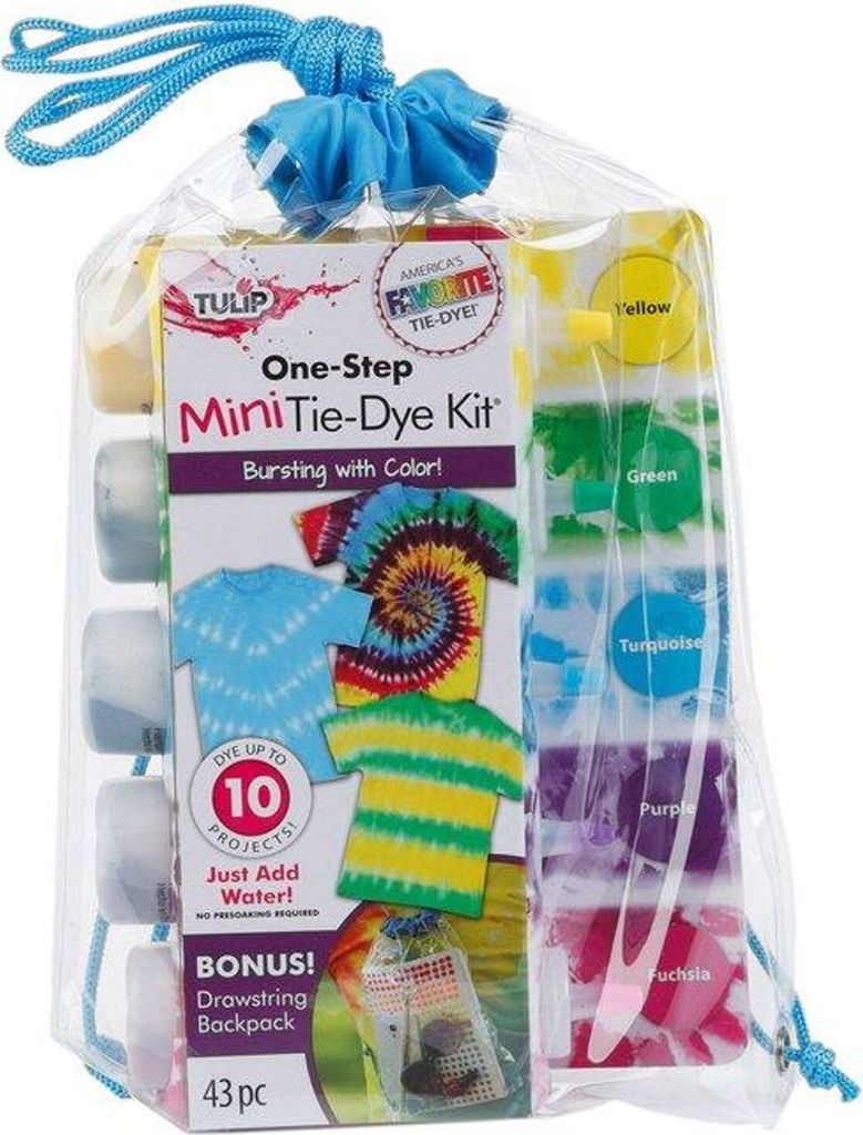 Tulip Tie-Dye Kit Mini Beachy Blues - Kreatives Bastelset für Kinder und Erwachsene
