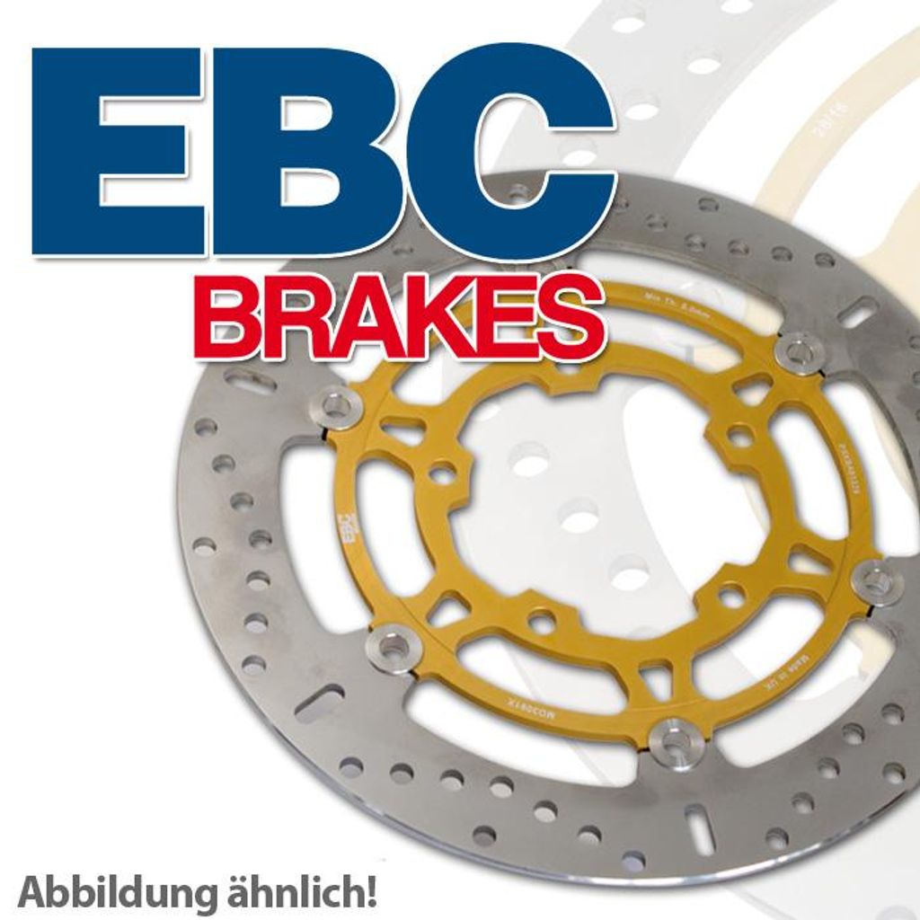 EBC Brakes Bremsscheibe MD1082 hinten