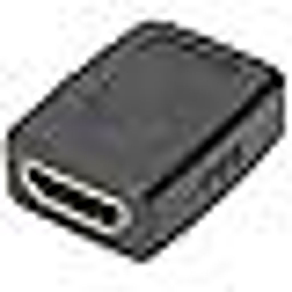 HDMI Grafik Adapter, 2x HDMI Typ A (Buchse zu Buchse), 4K Ultra HD 60Hz, 3840 x 2160 Pixel, Schwarz