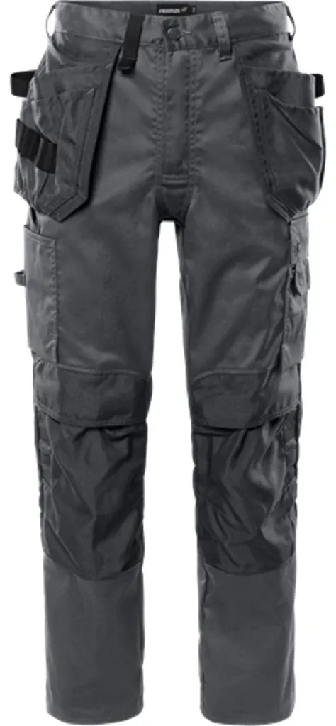 Pantalon de travail confortable Fristads Green 241 GS25 Noir T44