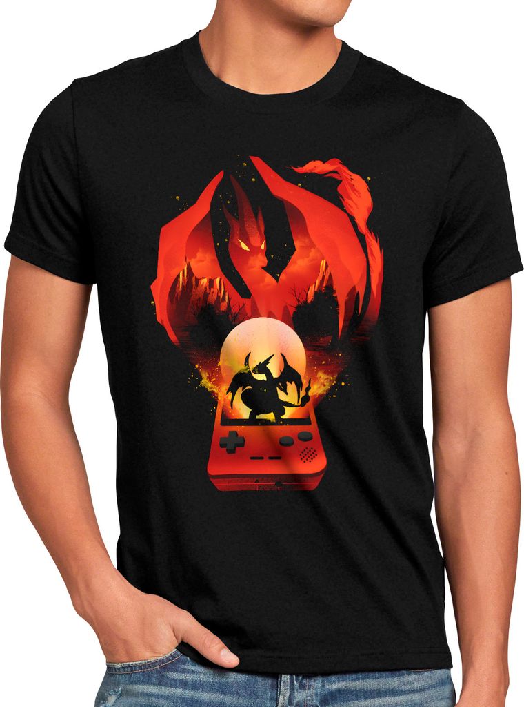 BaumwolleCloud Red Edition Herren T-Shirt monster game online