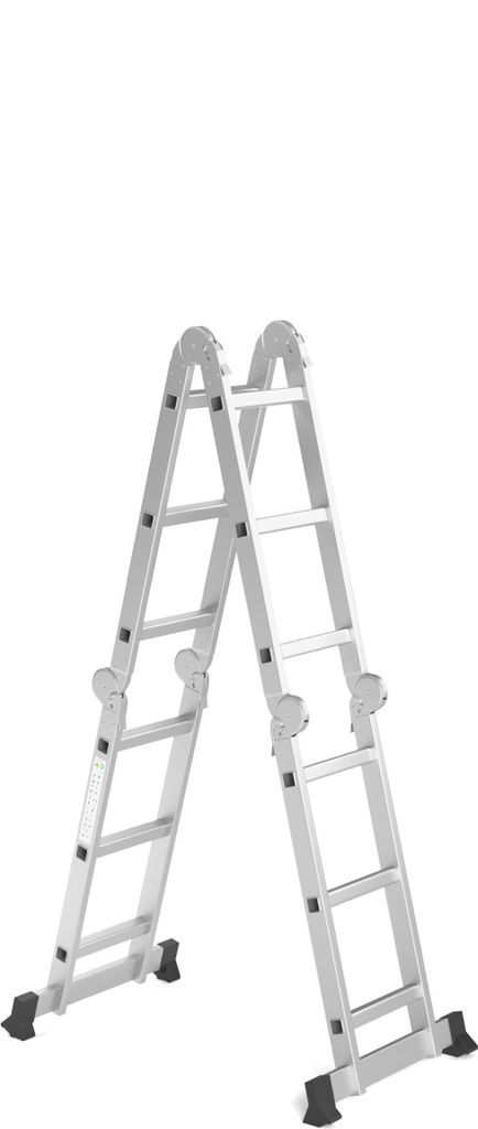 RMBO Klappleiter 4x3, Klappbar Multifunktionsleiter, 3,58m Produktbild 