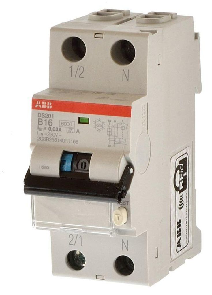 DS201, Fehlerstromschutzschalter, 10000 A, IP20, IP40 Produktbild 