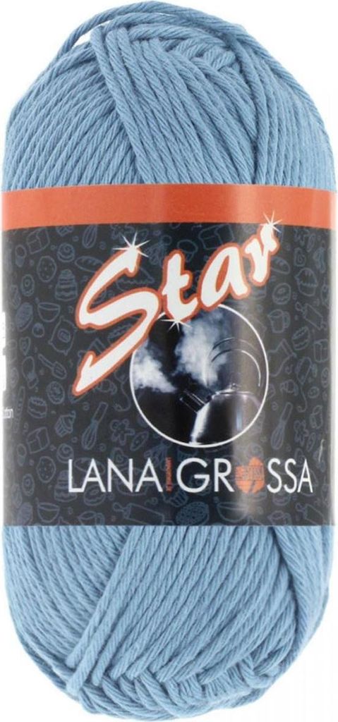 Lana Grossa Star 060 Graublau 50g