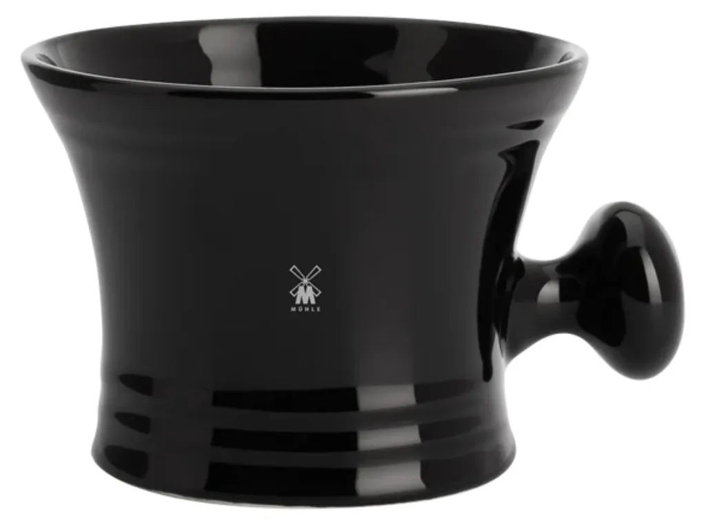 Bol de rasage porcelaine noir : fini les irritations avec une mousse chaude
