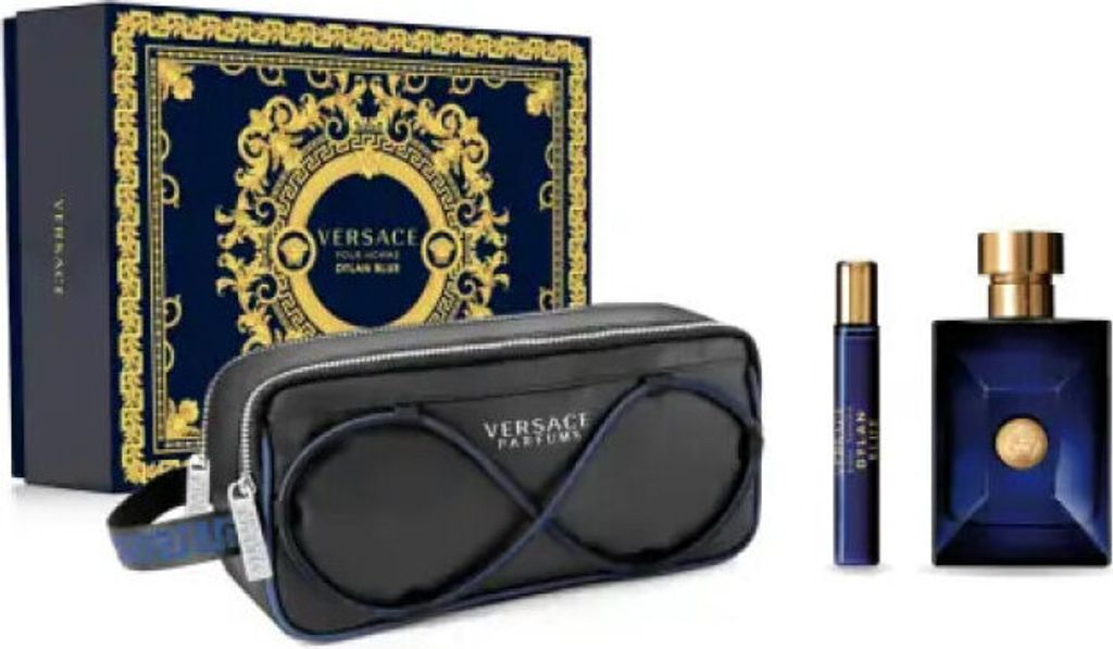 Versace Dylan Blue Eau De Toilette Spray 100ml Set 3 Artikel