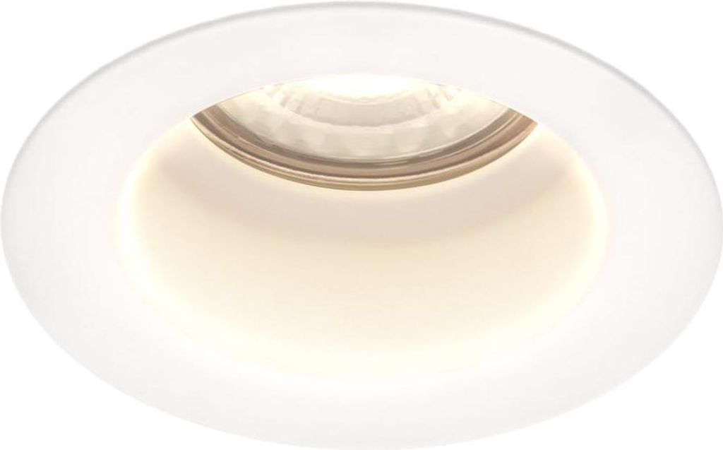 hoftronic LED Einbaustrahler 6W 570 Lumen 4000K IP65 Weiß rund dimmbar