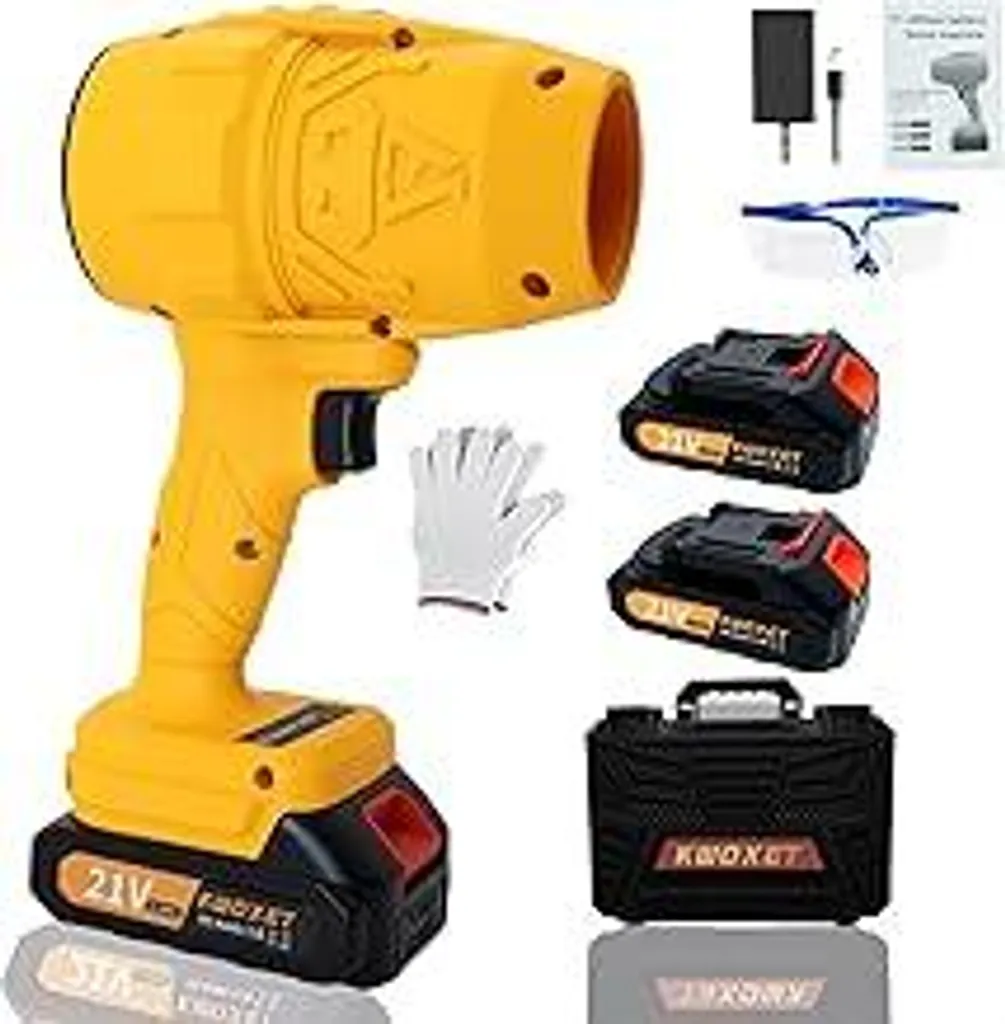 Kwoxet Soffiatore Foglie Batteria 21V - Potenza e Leggerezza