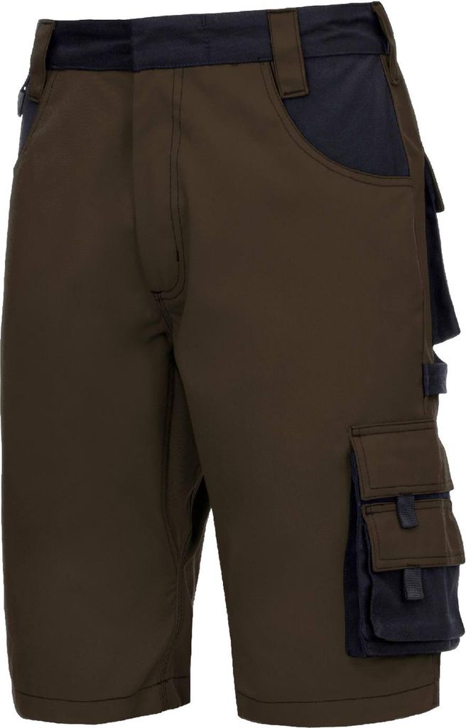 NITRAS Arbeitsshorts MOTION TEX PLUS Gr. 54 braun