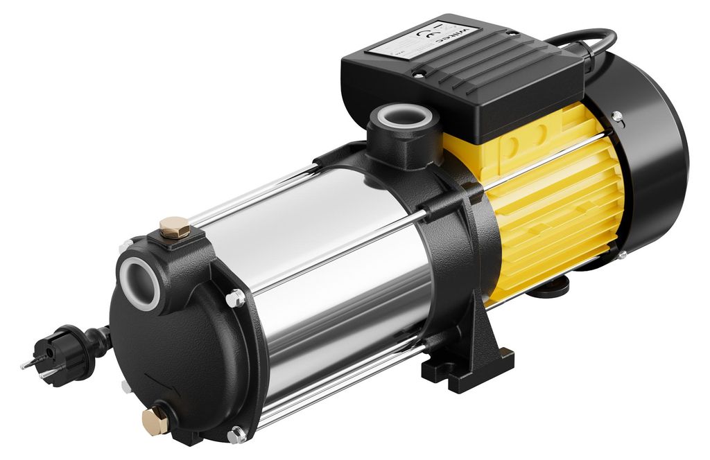 Wiltec Mehrstufige Kreiselpumpe 6600l/h 900W Förderhöhe Produktbild 