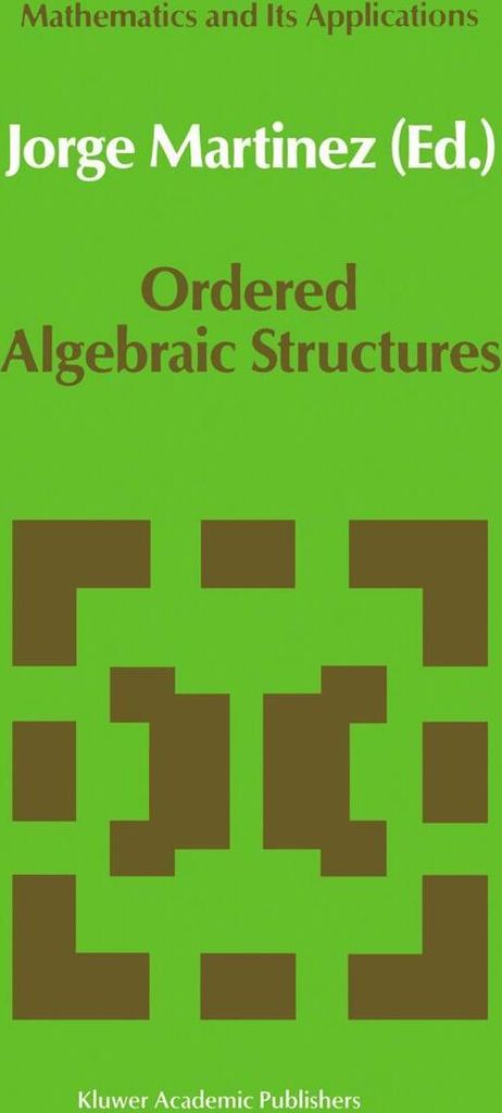Ordered Algebraic Structures