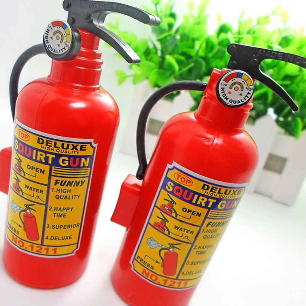 Lustige Simulation Feuerlöscher Badewanne Strand Wasser Spritzen Kinder Streich Spielzeug
