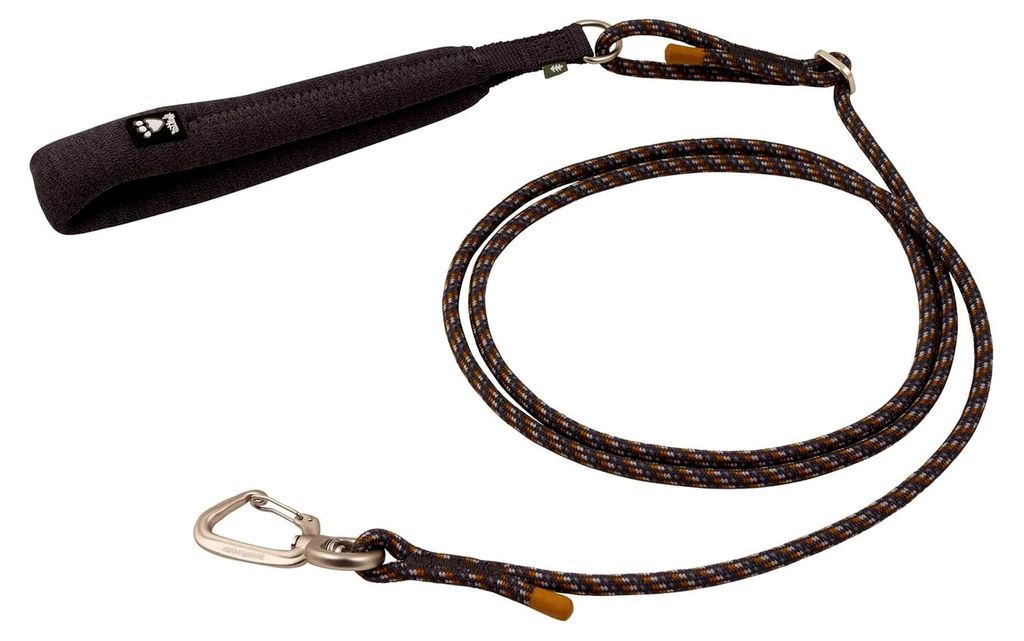 Verstellbare Hundeleine, umweltfreundlich, 1,2–1,8 m x 0,8 cm, brombeerfarben