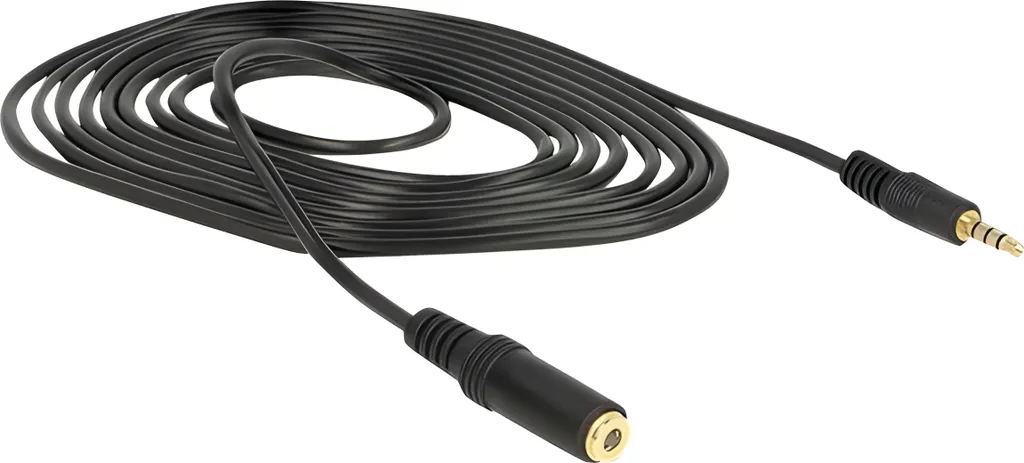 Prolunga Headset Gaming DeLOCK 84667 - 2m 4-Pin Jack Oro